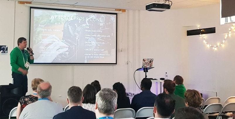Kimb Jones did a quick 10min overview of the new WordPress Gutenberg editor