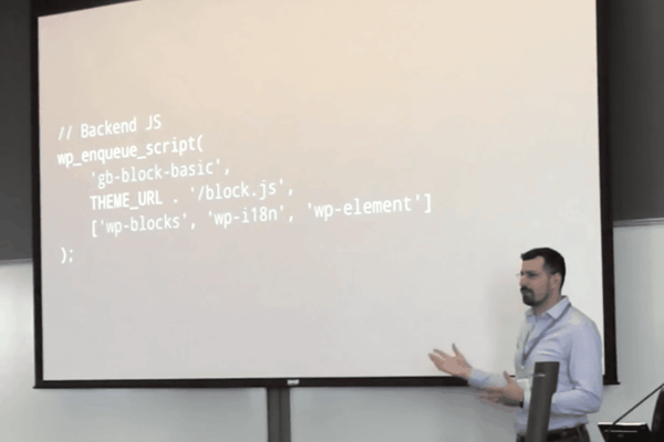 Video – Coding Gutenberg Blocks