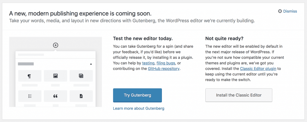 Get Ready for WordPress Gutenberg
