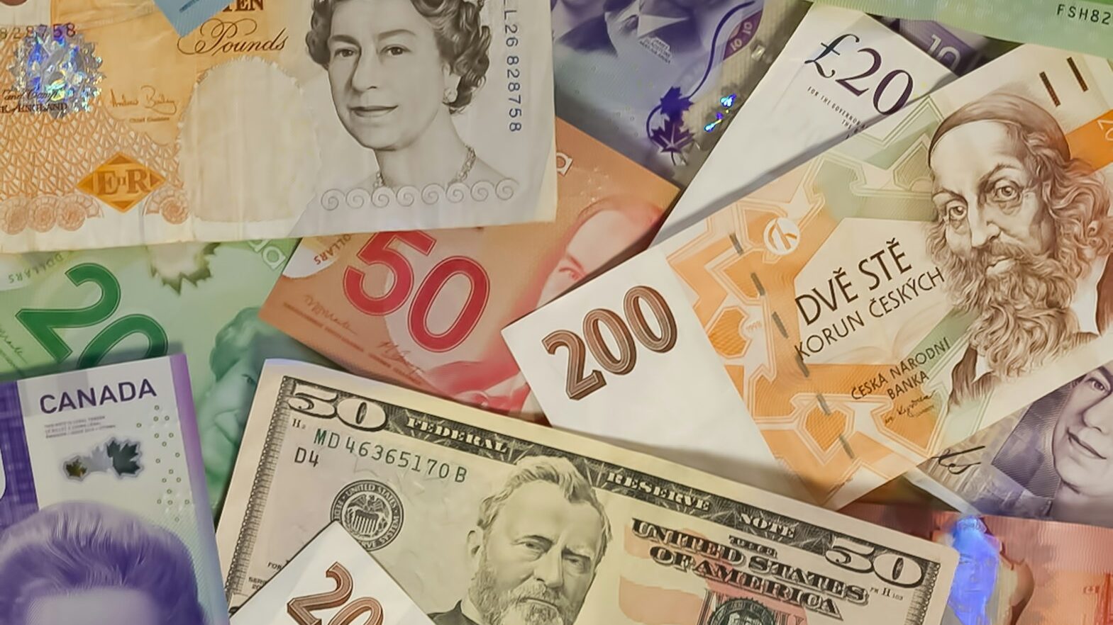 10 and 20 us dollar bill